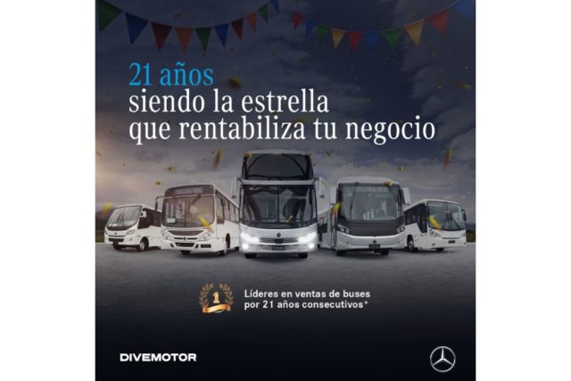 MERCEDES-BENZ y DIVEMOTOR líderes