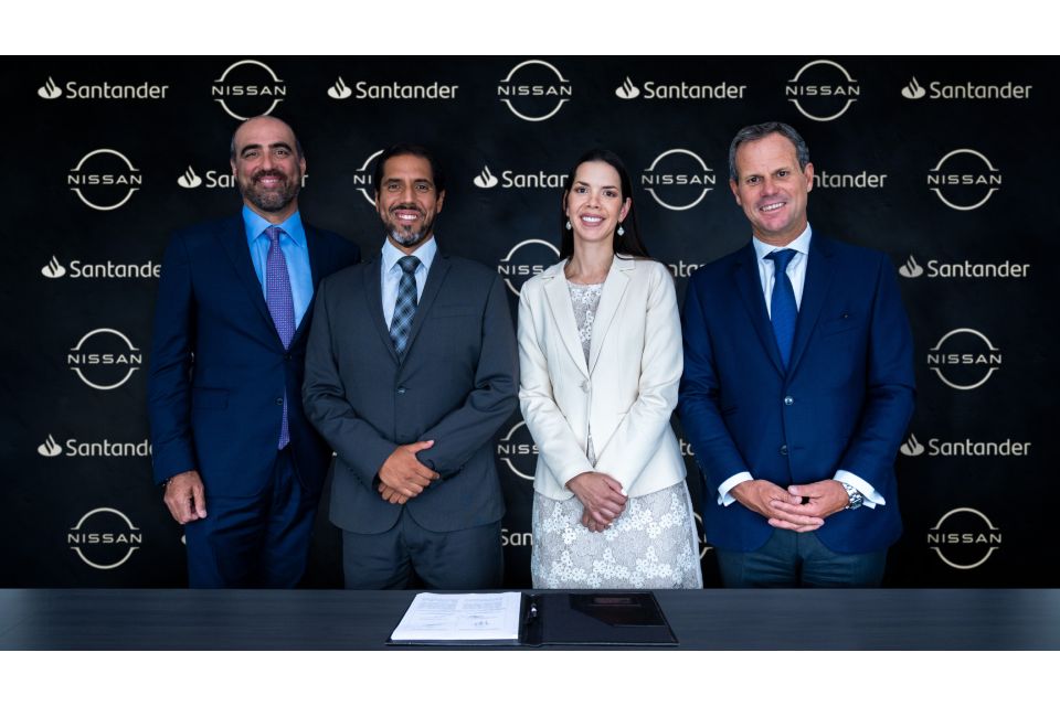 Nissan y Grupo Santander se unen