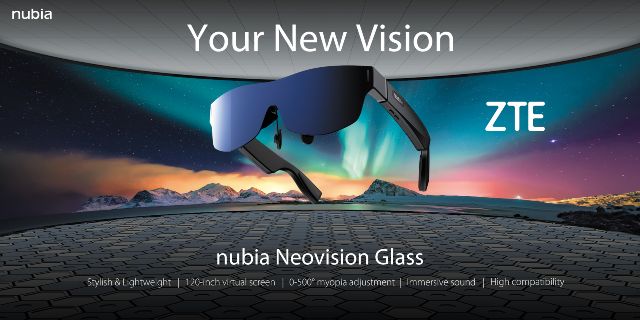 ZTE presentó Nubia Neovision Glass