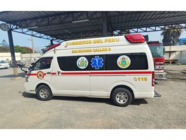 Ambulancias del Cuerpo General de Bomberos Voluntarios