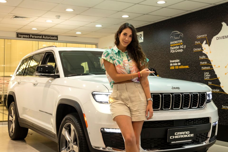 Chiara Pinasco será la nueva embajadora de Jeep Perú