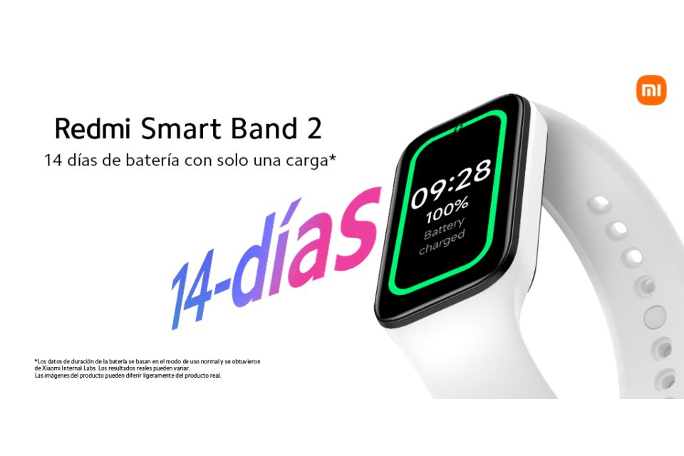 Redmi Smart Band 2: la nueva banda inteligente de Xiaomi llega al
