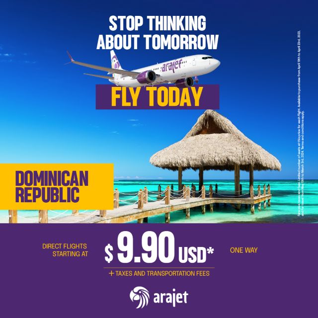 Arajet se consolida como aerolínea dominicana líder 