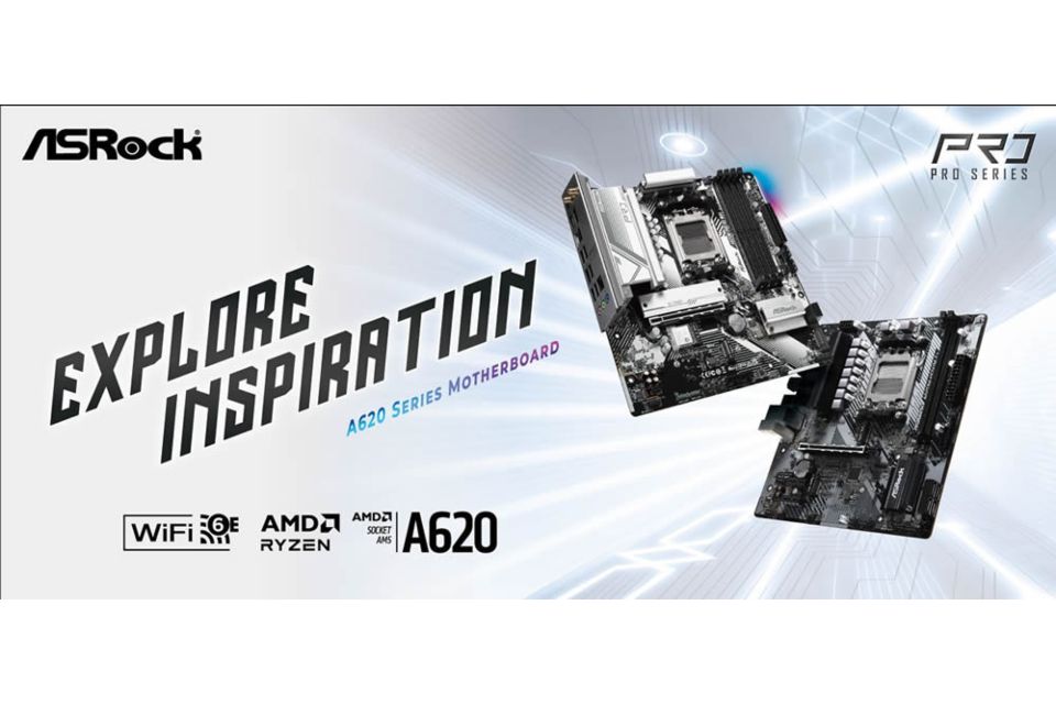 ASRock lanza su línea de motherboards AMD A620