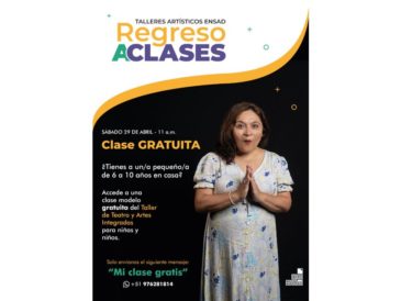 CLASE GRATUITA DEL TALLER DE TEATRO PARA PEQUES