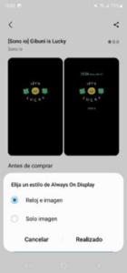 pantalla de inicio del Galaxy S23 