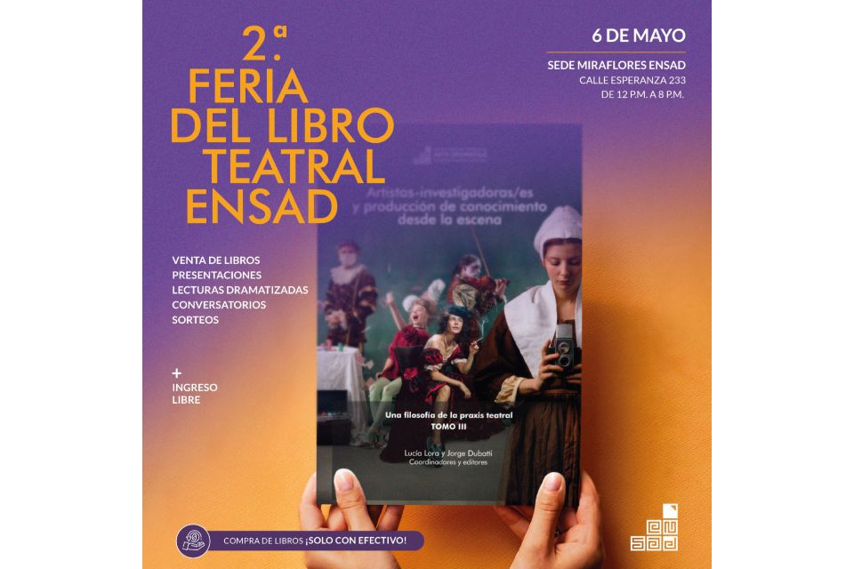 SEGUNDA FERIA DEL LIBRO TEATRAL ENSAD