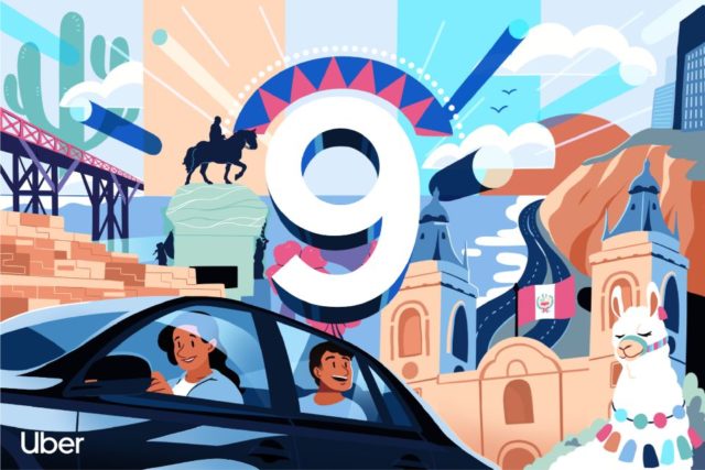 Uber celebra 9 años en Perú