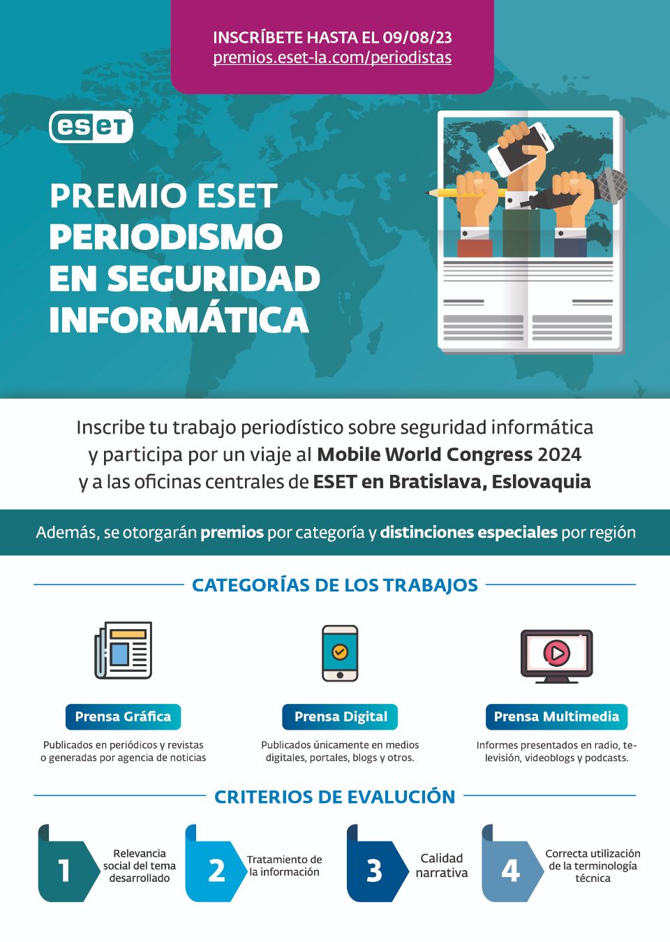 Premio ESET al Periodismo