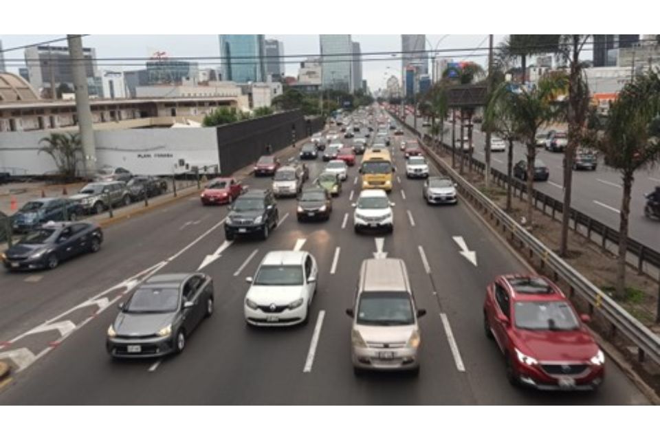 Circulación vehicular se desaceleró en marzo