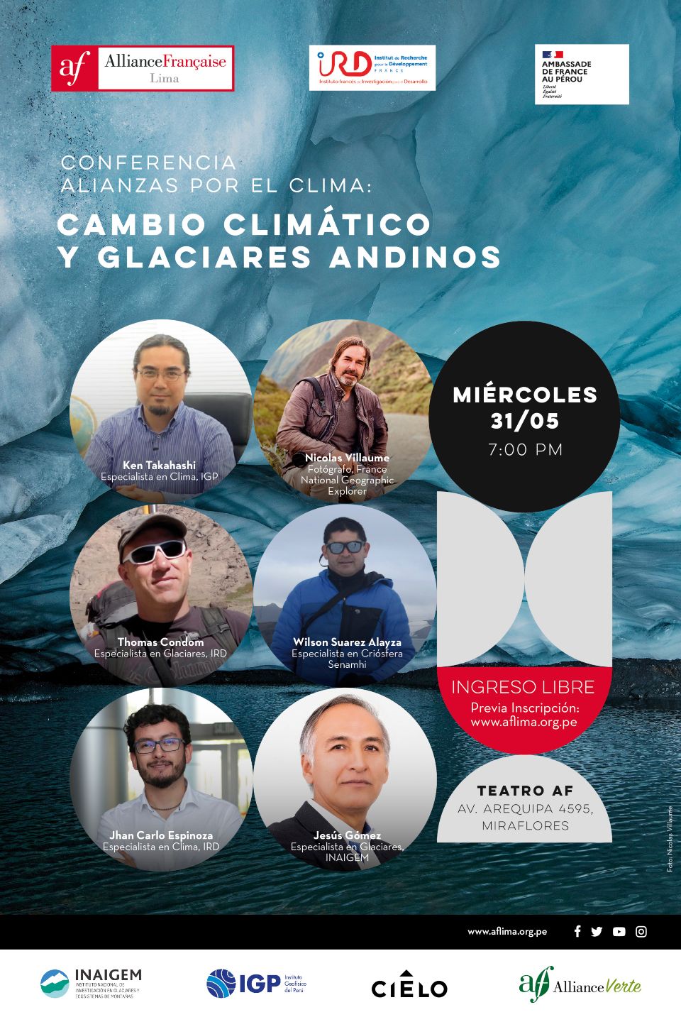 Conferencia Cambio Climático y los Glaciares