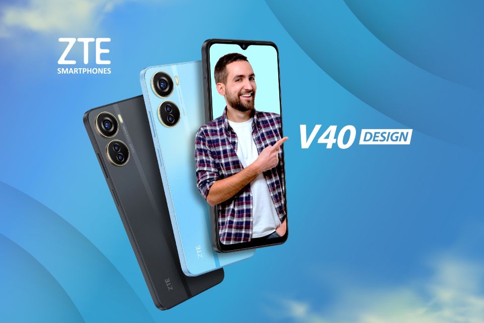 El nuevo ZTE V40 Design ya está disponible en Perú