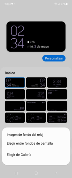 Galaxy Z Flip 4 5G con GIFs únicos 