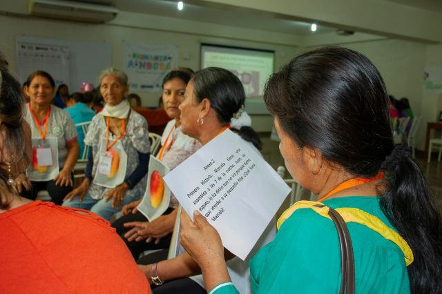 Lideresas de comunidades nativas de Ucayali 