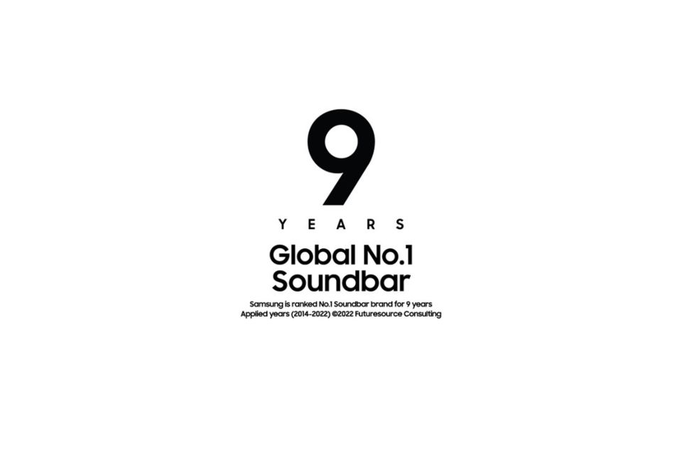 Samsung Soundbar ocupa el puesto