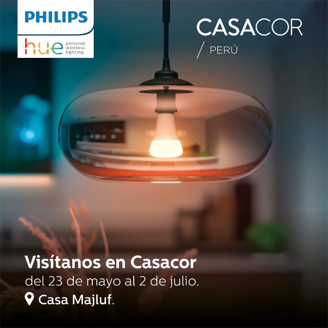 Philips Hue en CASACOR Perú 2023