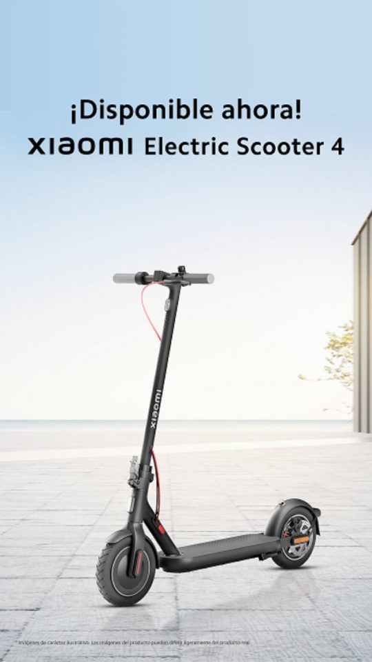 la nueva Xiaomi Electric Scooter 4 