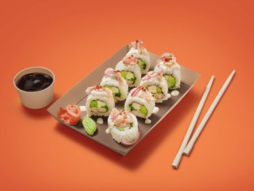 Sushi vía delivery cada mes