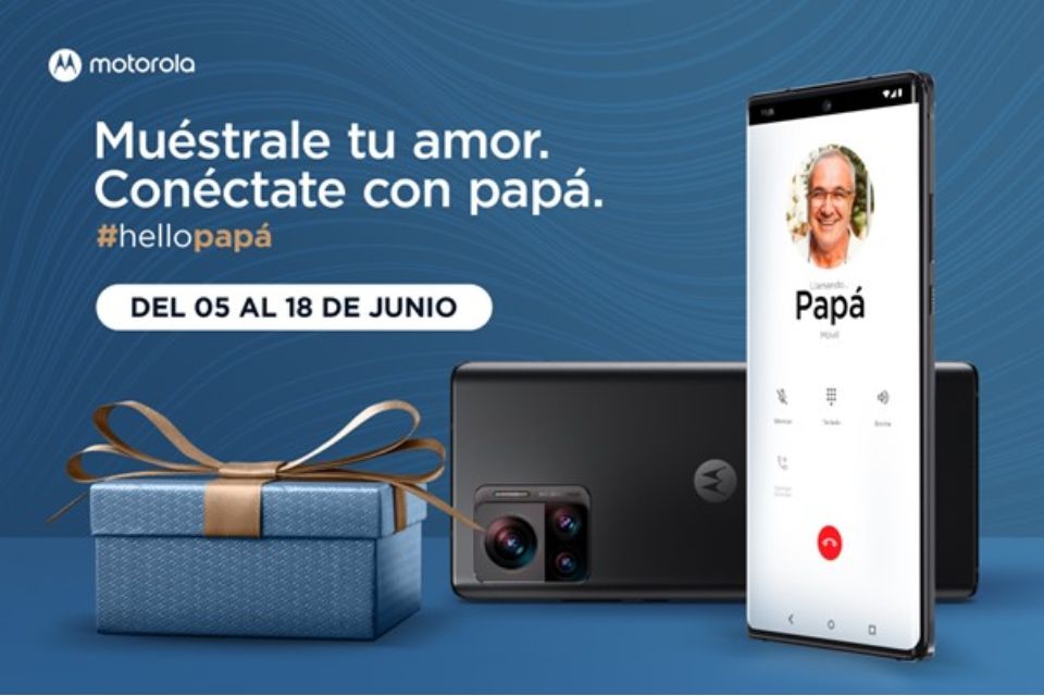 Engríe a papá con un Motorola