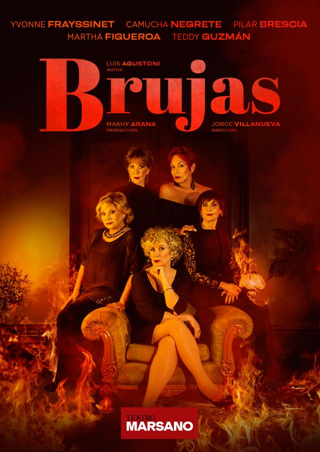 BRUJAS en el emblemático TEATRO MARSANO