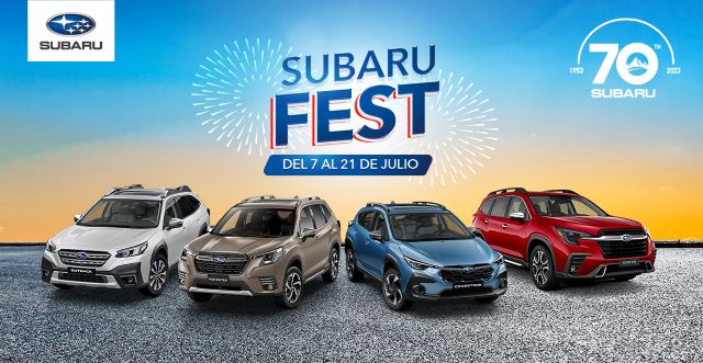 campaña SUBARU FEST