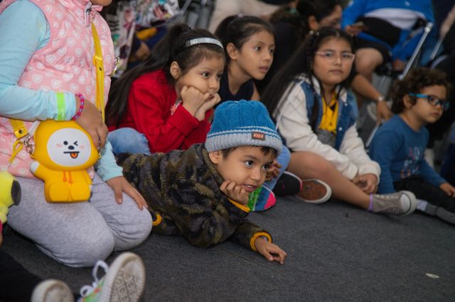 niños y niñas podrán interactuar