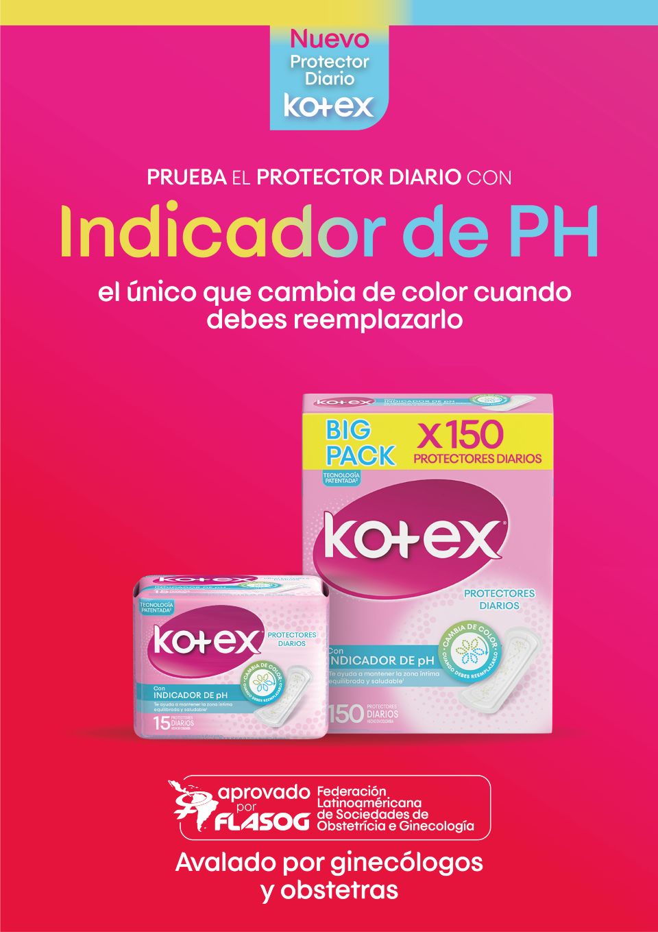 Kotex lanza en Perú el primer protector diario 