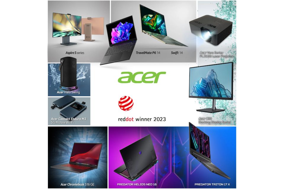Productos Acer para estilos de vida