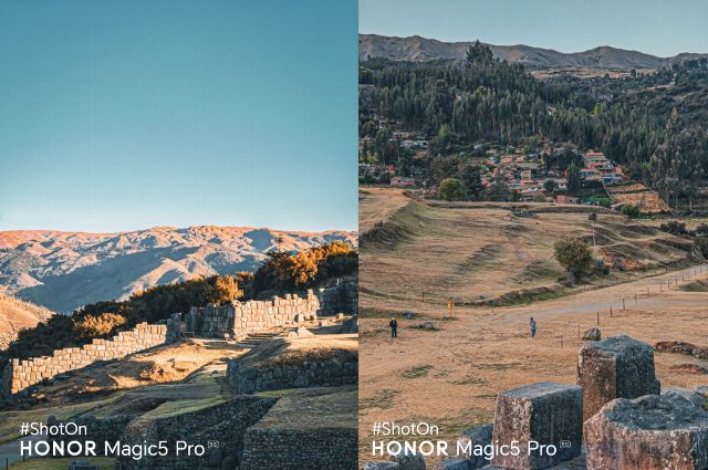 ultra gran angular del HONOR Magic5 Pro