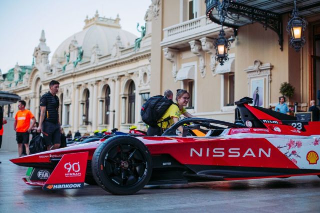 auto del equipo Nissan Fórmula E