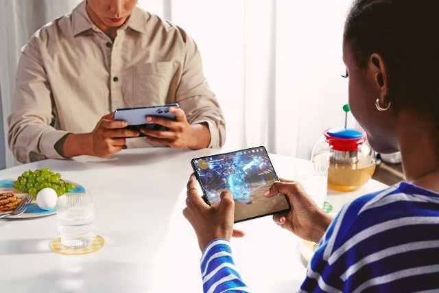 Galaxy Z Fold5 es el partner ideal para un gamer