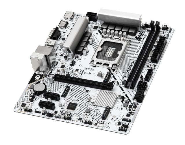 ASRock presentó su línea de motherboards en color blanco