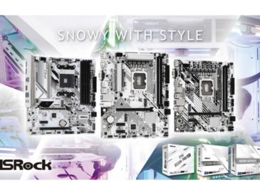 ASRock presentó su línea de motherboards en color blanco