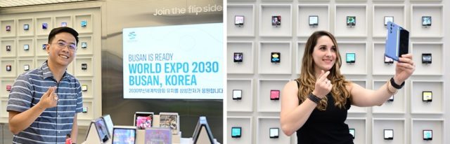 inauguración de Flip Side Market en Busan 