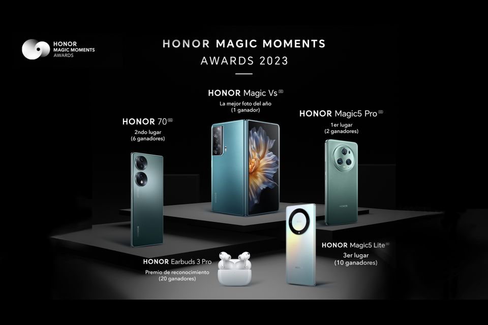 concursar en HONOR Magic Moments