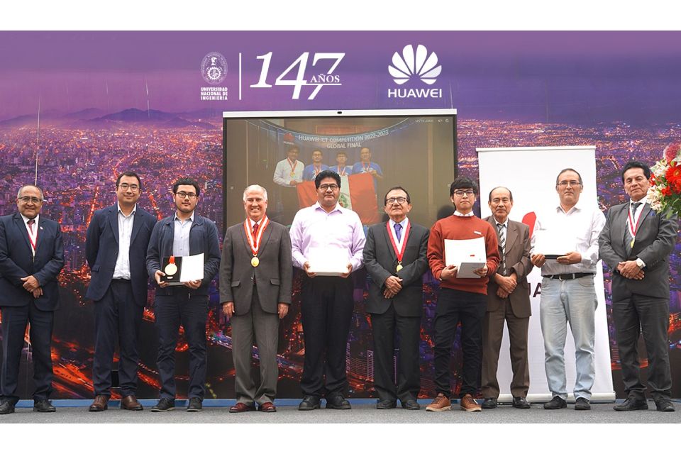 Universidad Nacional de Ingeniería y Huawei reconocen
