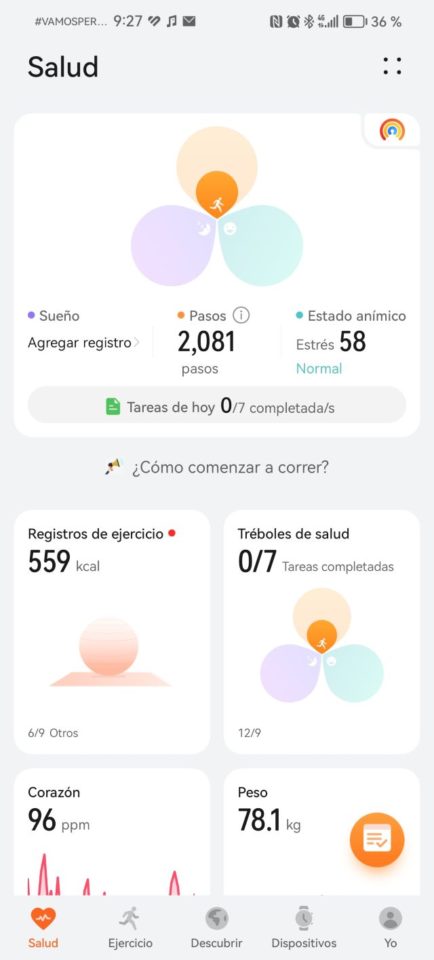 La tecnología HUAWEI Salud 