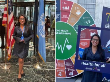 Activista peruana presente en evento internacional de la ONU