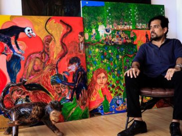 Artista peruano presenta en París