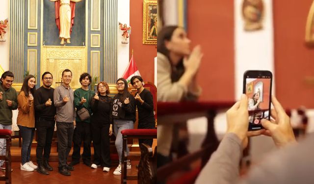 Estudiantes peruanos participan en cortometraje 