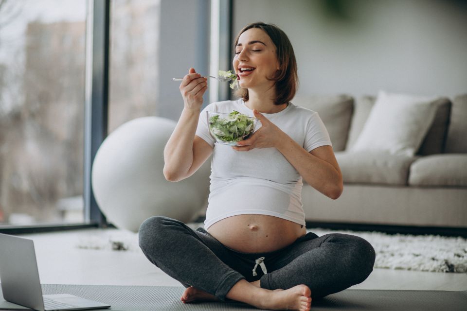 alimentación saludable durante el embarazo