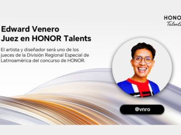 Edward Venero será juez en concurso global HONOR Talents