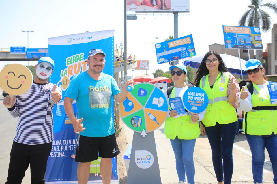 actividades de educación vial de Rutas de Lima