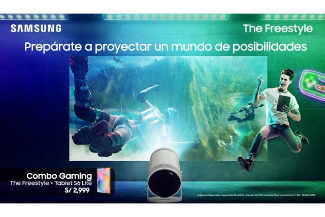 Samsung presenta la segunda generación del proyector The Freestyle