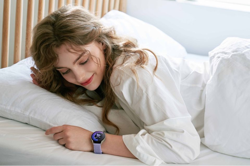 supervisión del sueño con el Galaxy Watch6