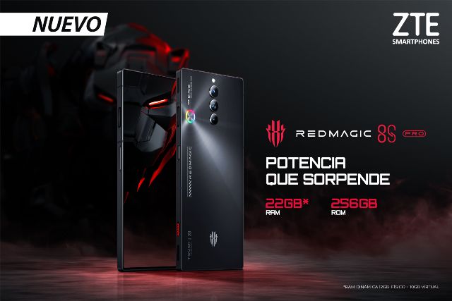 Llega al Perú el nuevo ZTE Redmagic 8S Pro