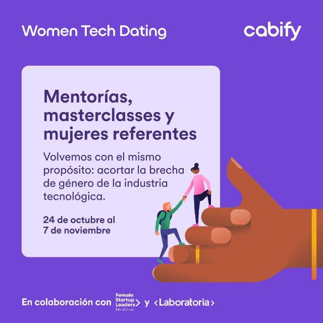 Cabify celebra la 2da edición de Women Tech Dating 