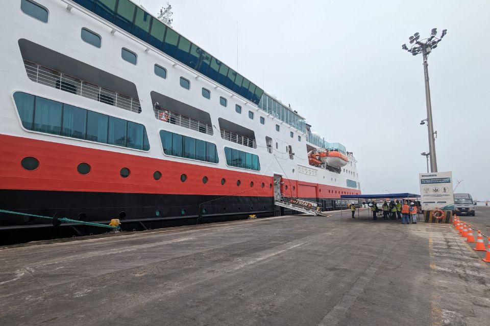 APM Terminals Callao recibe a la nave noruega MS FRAM dando