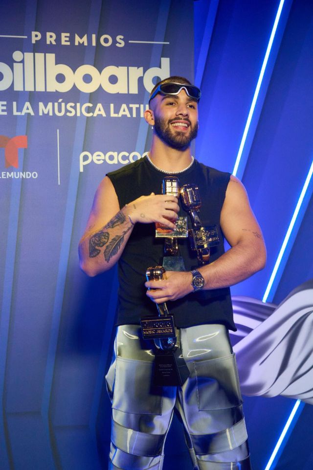 Manuel Turizo triunfa en los Premios Billboard