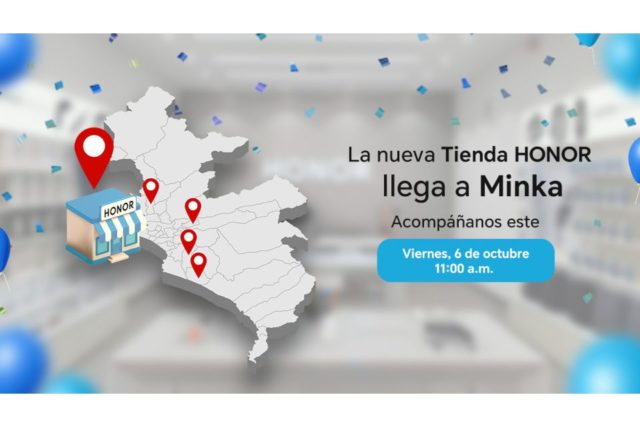HONOR abrirá 2 tiendas en menos de 1 mes en Lima
